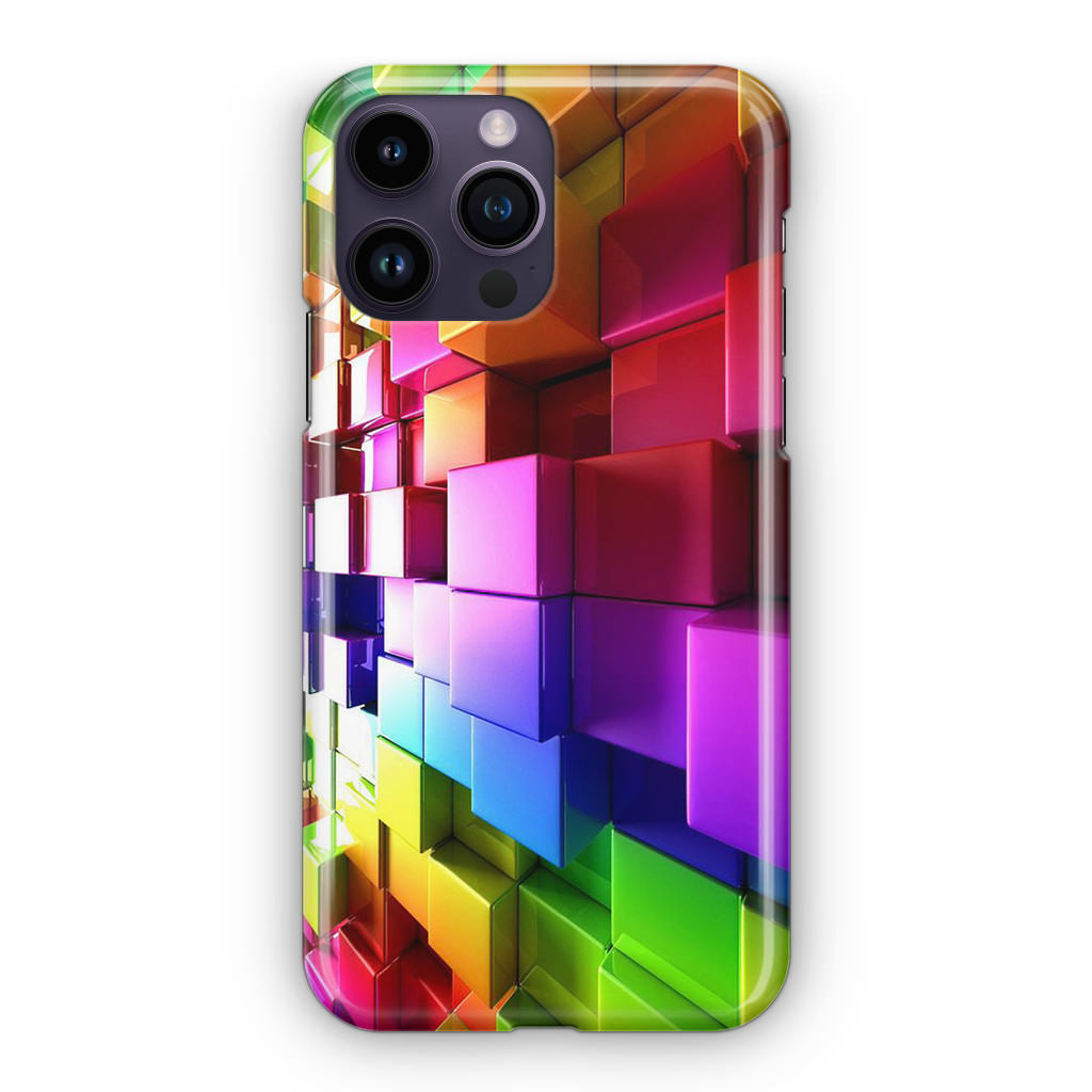 Colorful Cubes iPhone 14 Pro / 14 Pro Max Case