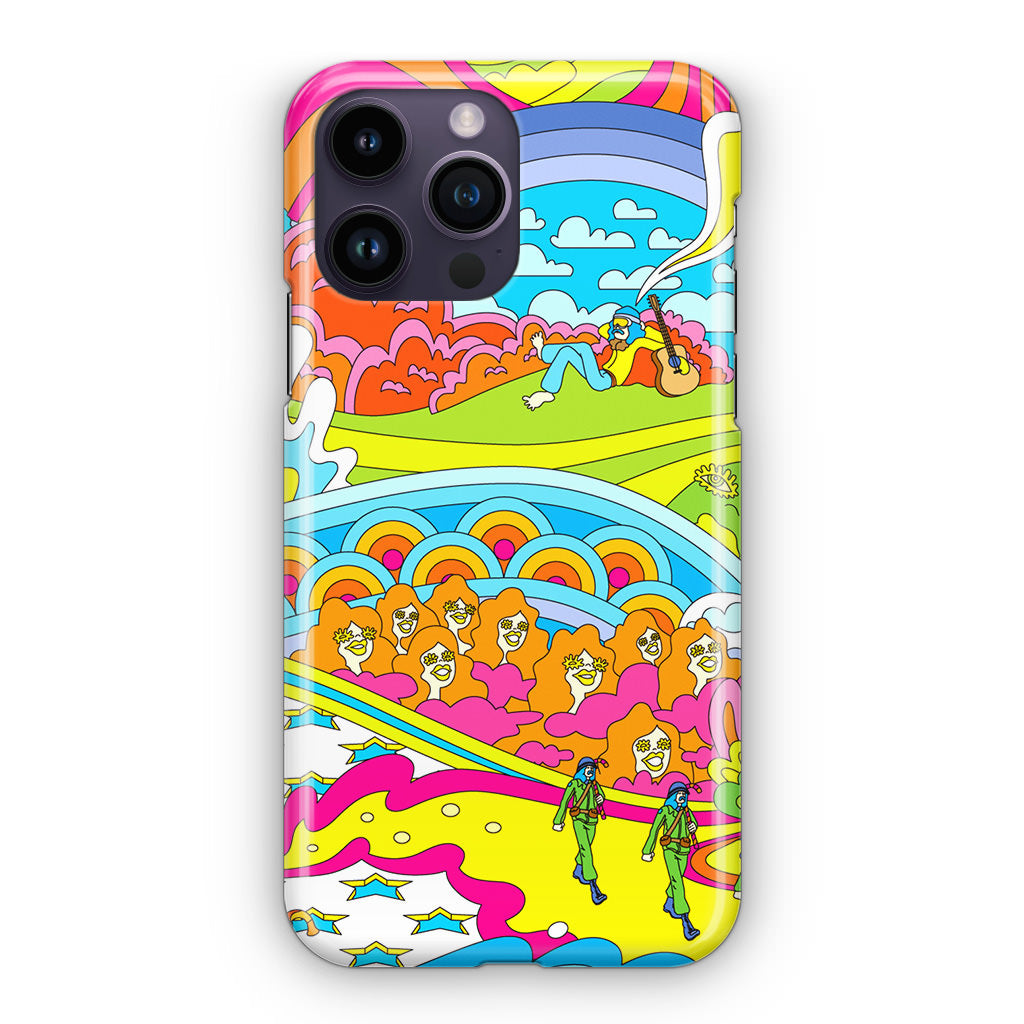 Colorful Doodle iPhone 14 Pro / 14 Pro Max Case