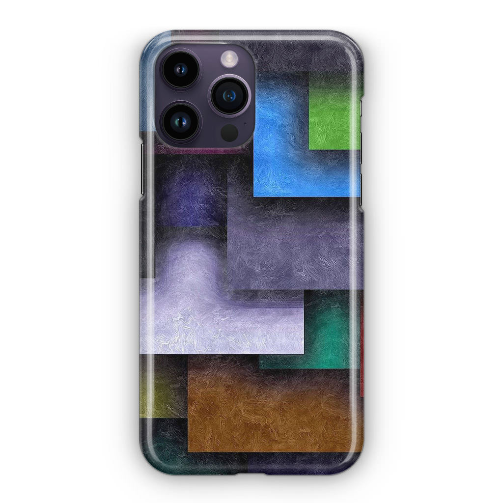 Colorful Rectangel Art iPhone 14 Pro / 14 Pro Max Case