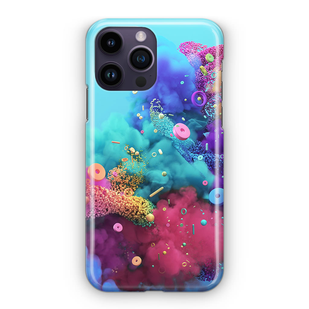 Colorful Smoke Boom iPhone 14 Pro / 14 Pro Max Case