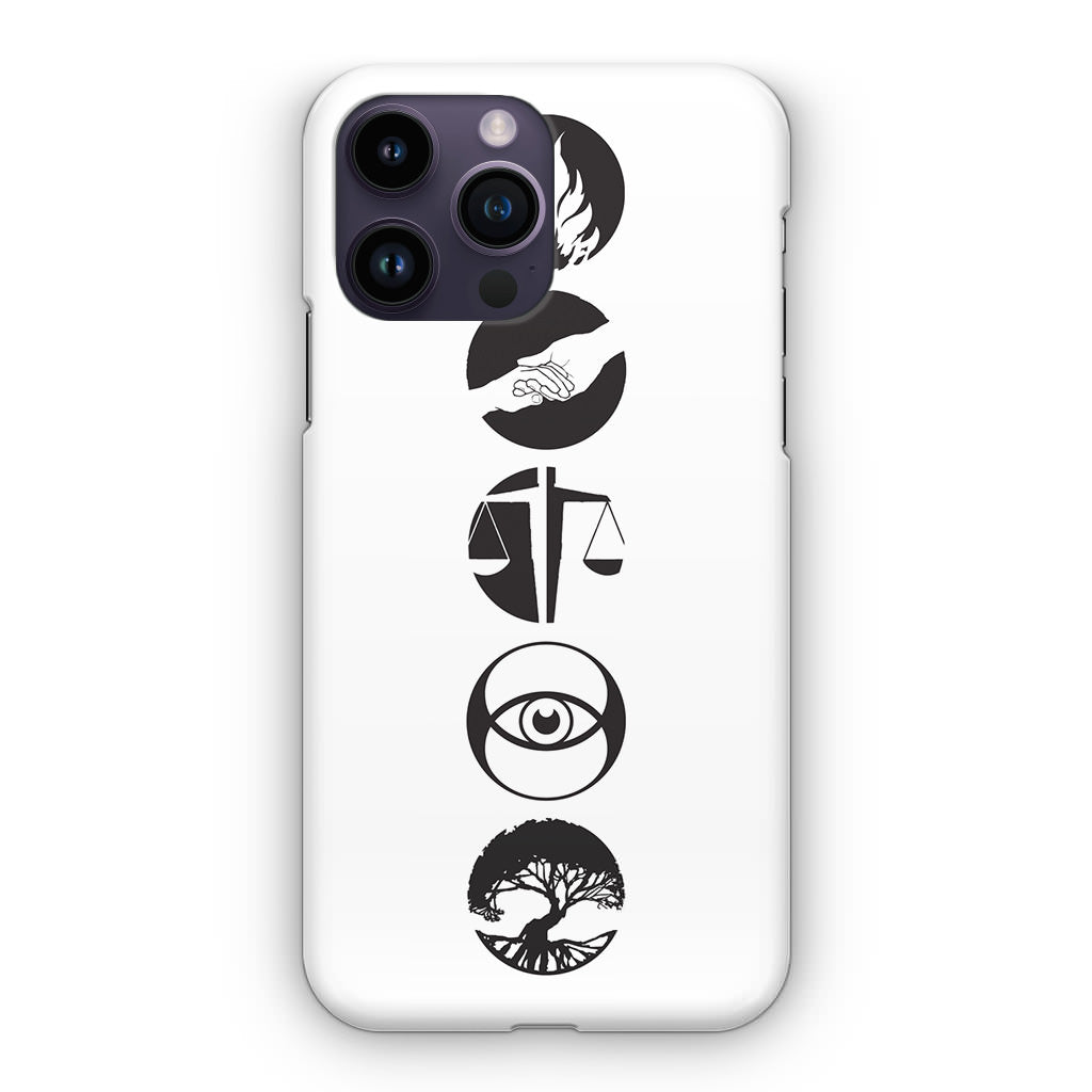 Divergent Factions iPhone 14 Pro / 14 Pro Max Case