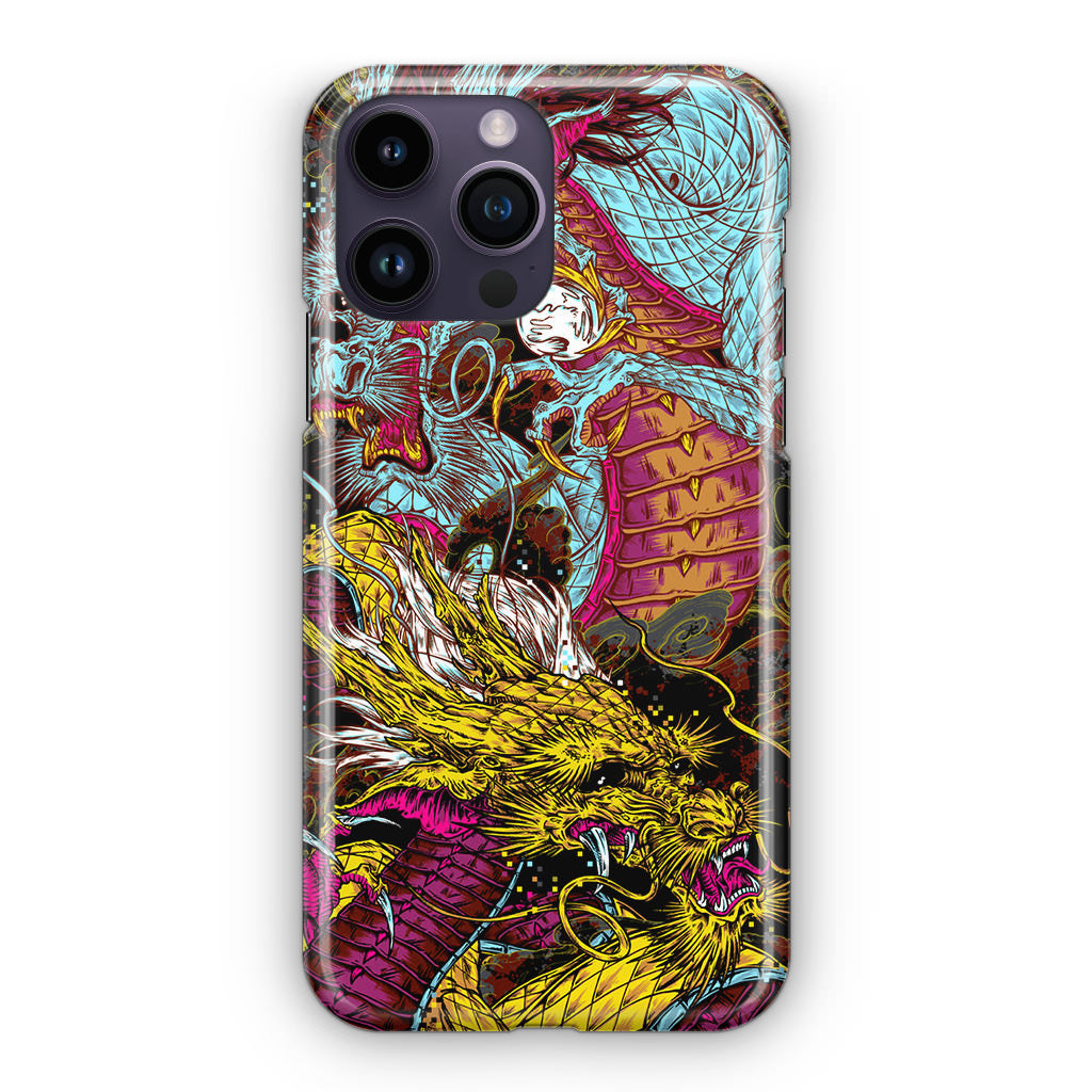 Double Dragons iPhone 14 Pro / 14 Pro Max Case