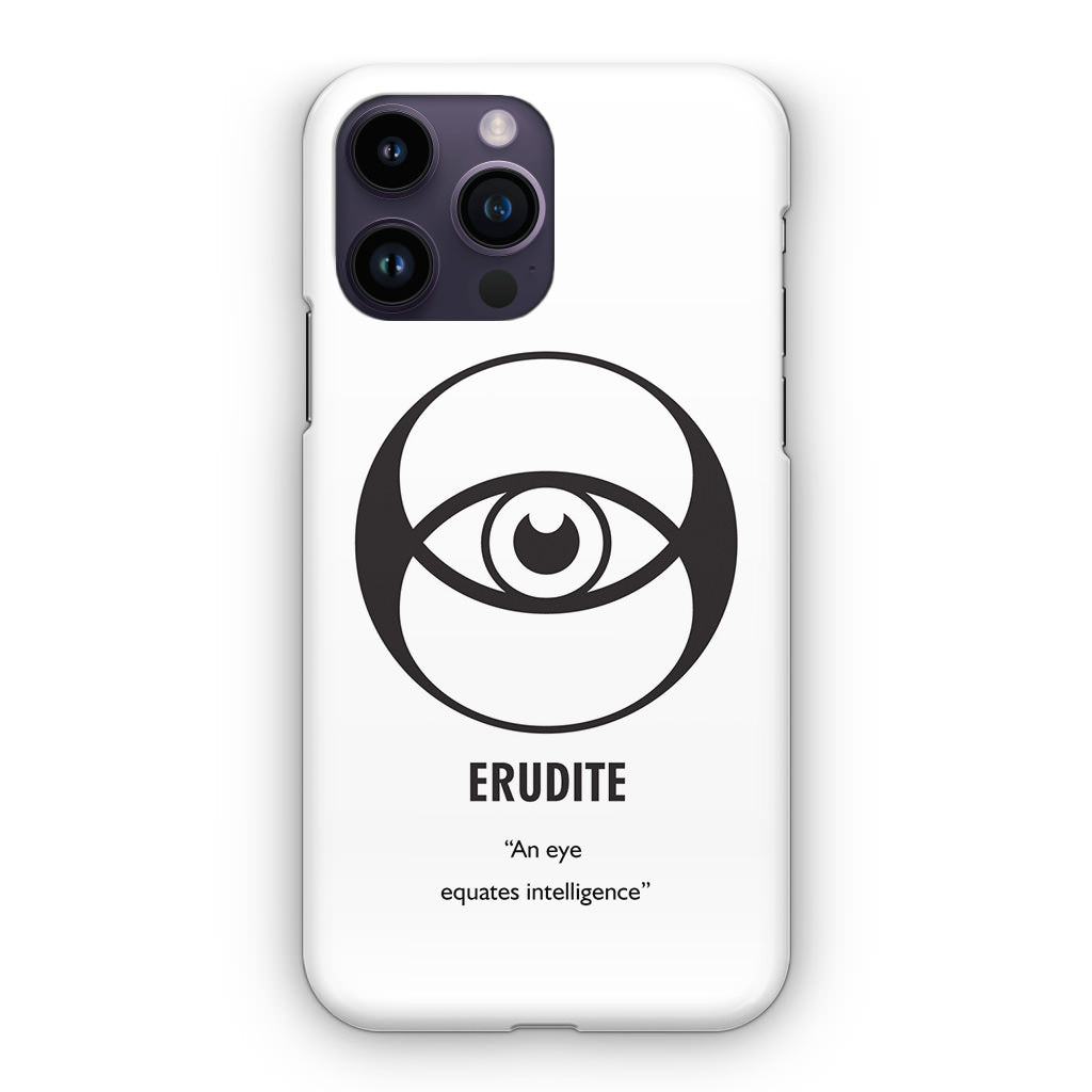 Erudite Divergent Faction iPhone 14 Pro / 14 Pro Max Case