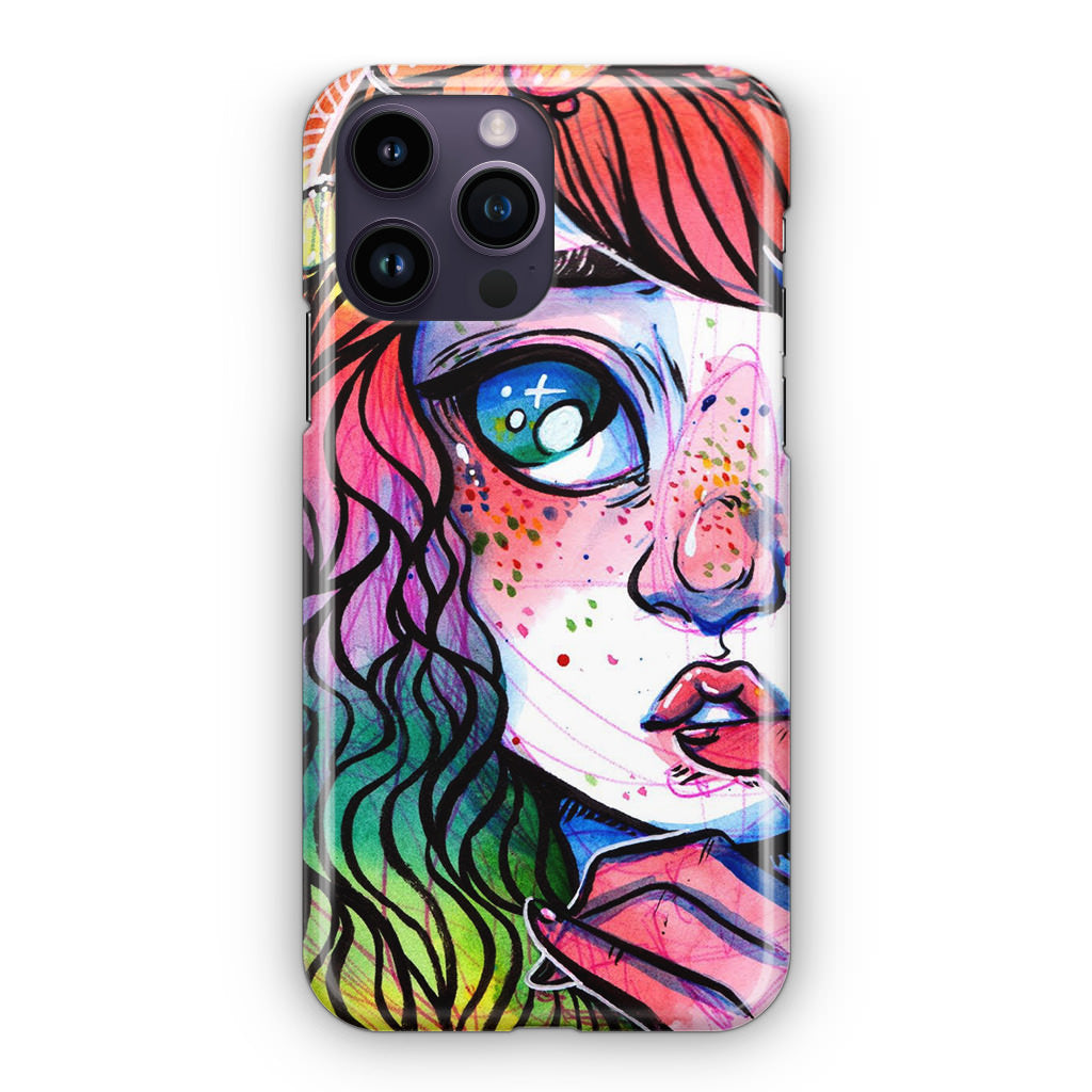 Eyes And Braids iPhone 14 Pro / 14 Pro Max Case