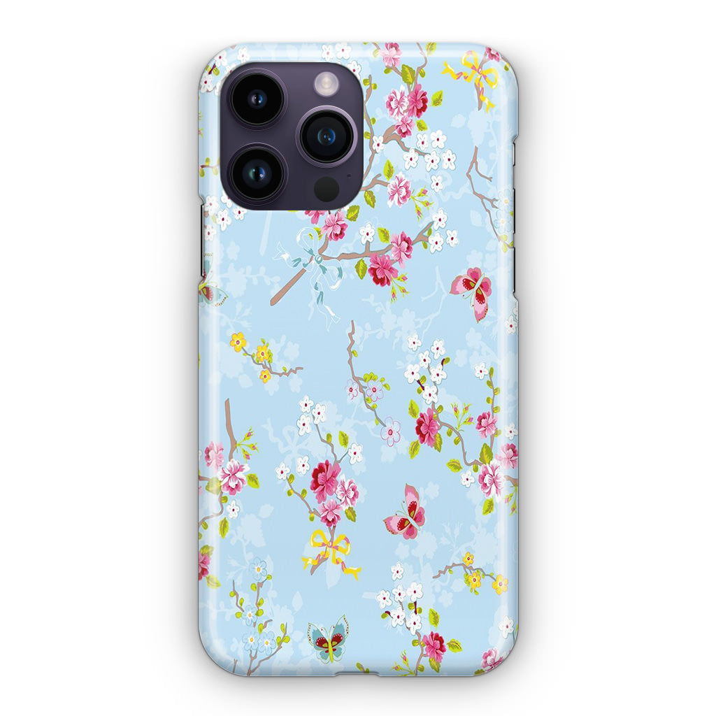 Floral Summer Wind iPhone 15 Pro / 15 Pro Max Case