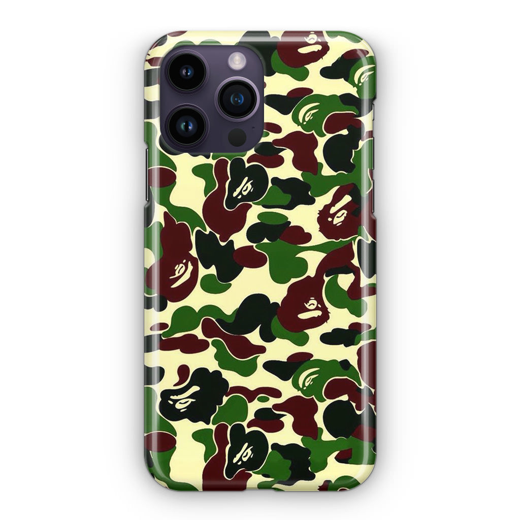 Forest Army Camo iPhone 14 Pro / 14 Pro Max Case