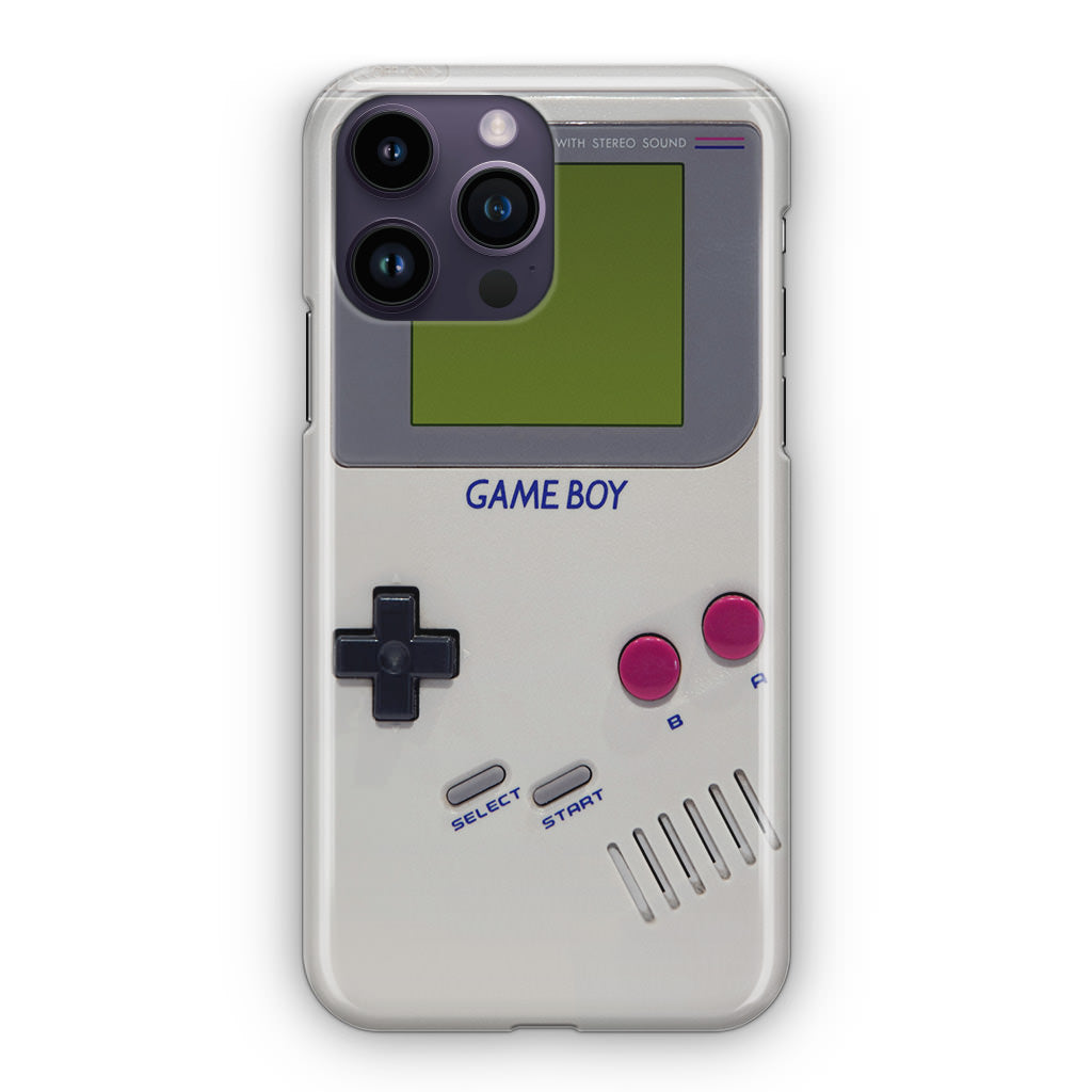 Game Boy Grey Model iPhone 14 Pro / 14 Pro Max Case – Customilo