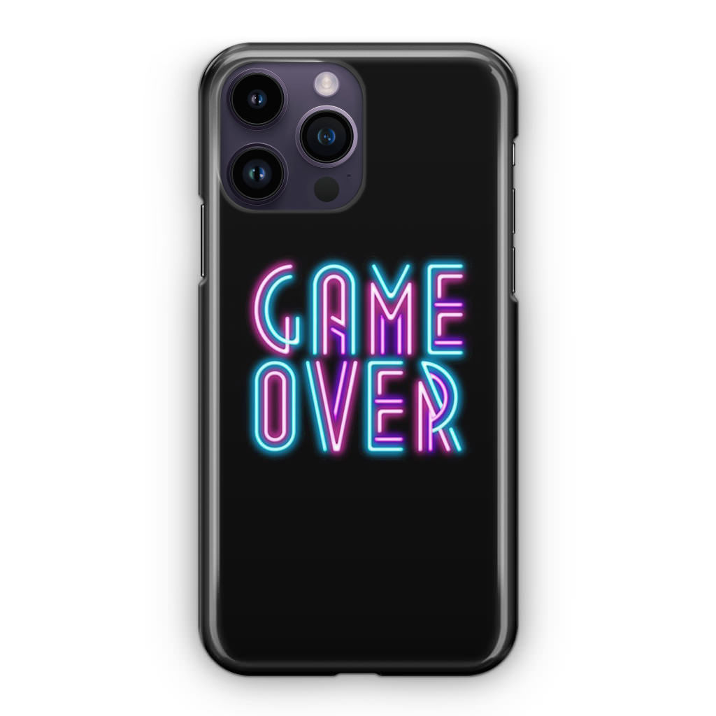 Game Over Neon iPhone 14 Pro / 14 Pro Max Case