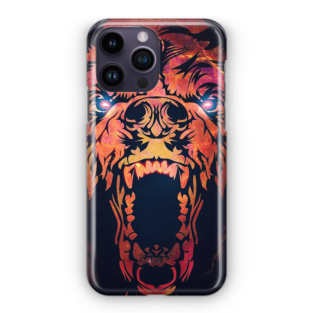 Grizzly Bear Art iPhone 14 Pro / 14 Pro Max Case