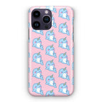 Horned Whales Pattern iPhone 15 Pro / 15 Pro Max Case
