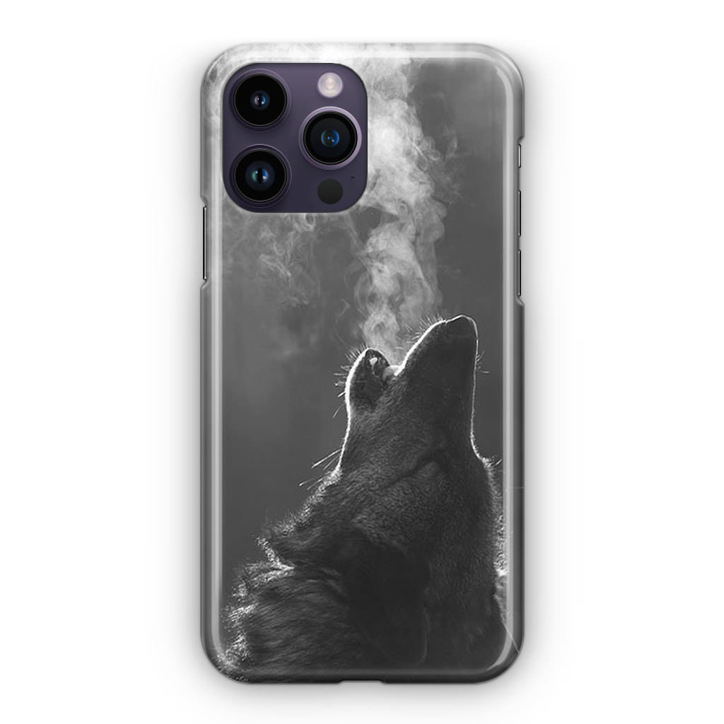 Howling Wolves Black and White iPhone 14 Pro / 14 Pro Max Case