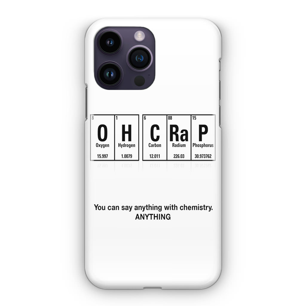 Humor Funny with Chemistry iPhone 15 Pro / 15 Pro Max Case