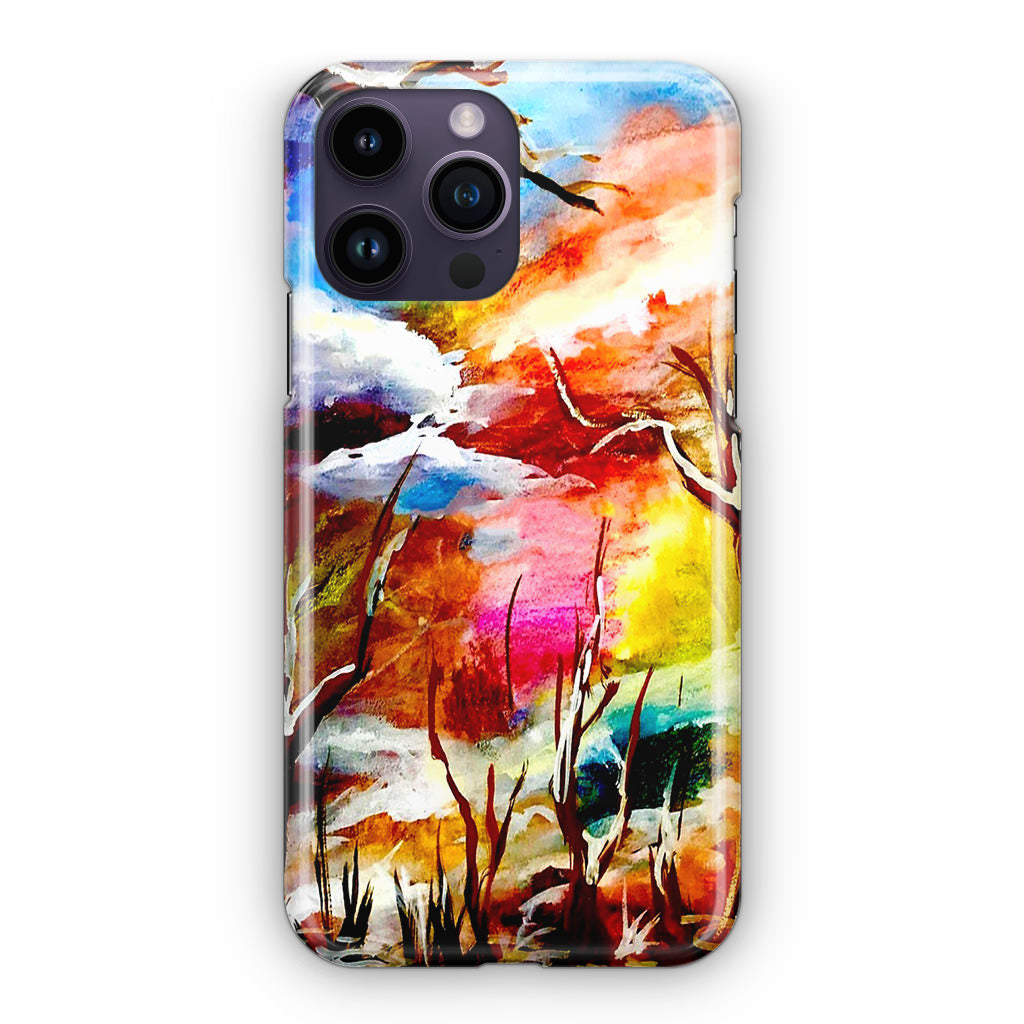 I Sense Winter's Wonderful Warmth iPhone 14 Pro / 14 Pro Max Case