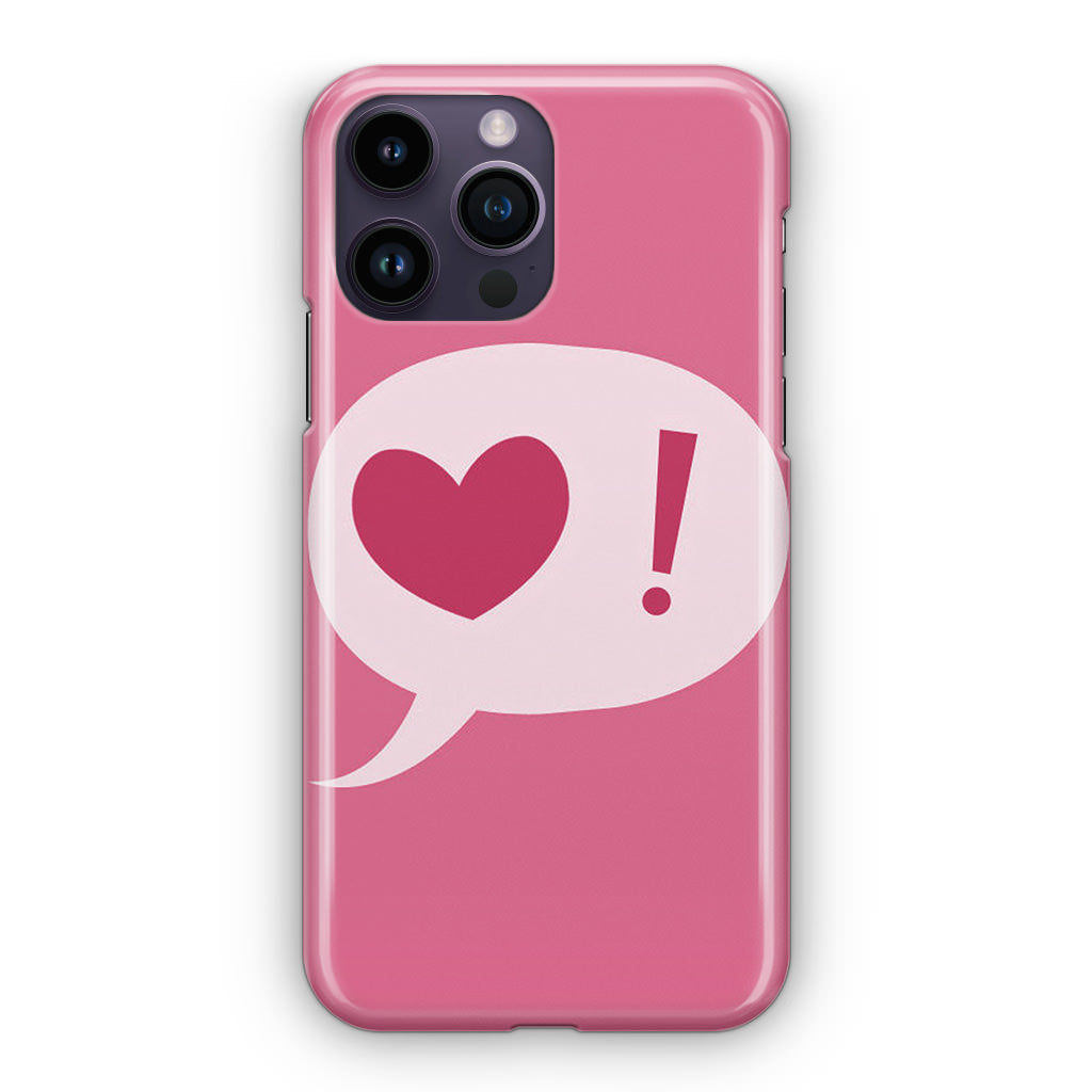 Love Pink iPhone 14 Pro / 14 Pro Max Case