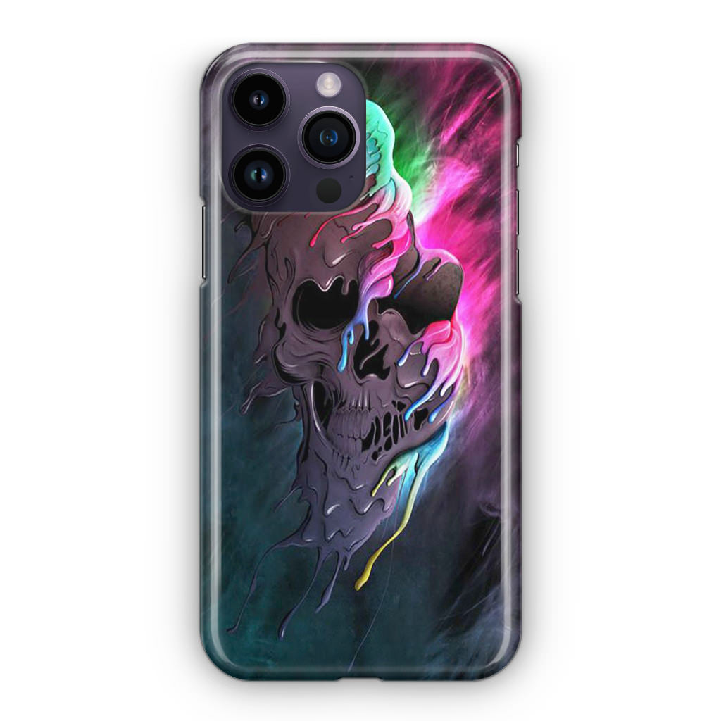 Melted Skull iPhone 14 Pro / 14 Pro Max Case