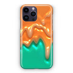 Orange Paint Dripping iPhone 14 Pro / 14 Pro Max Case