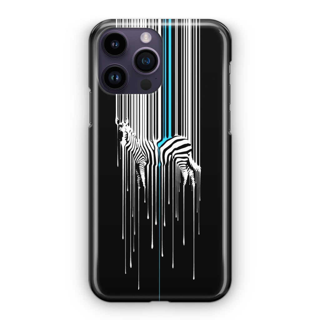 Painting Zebra iPhone 14 Pro / 14 Pro Max Case