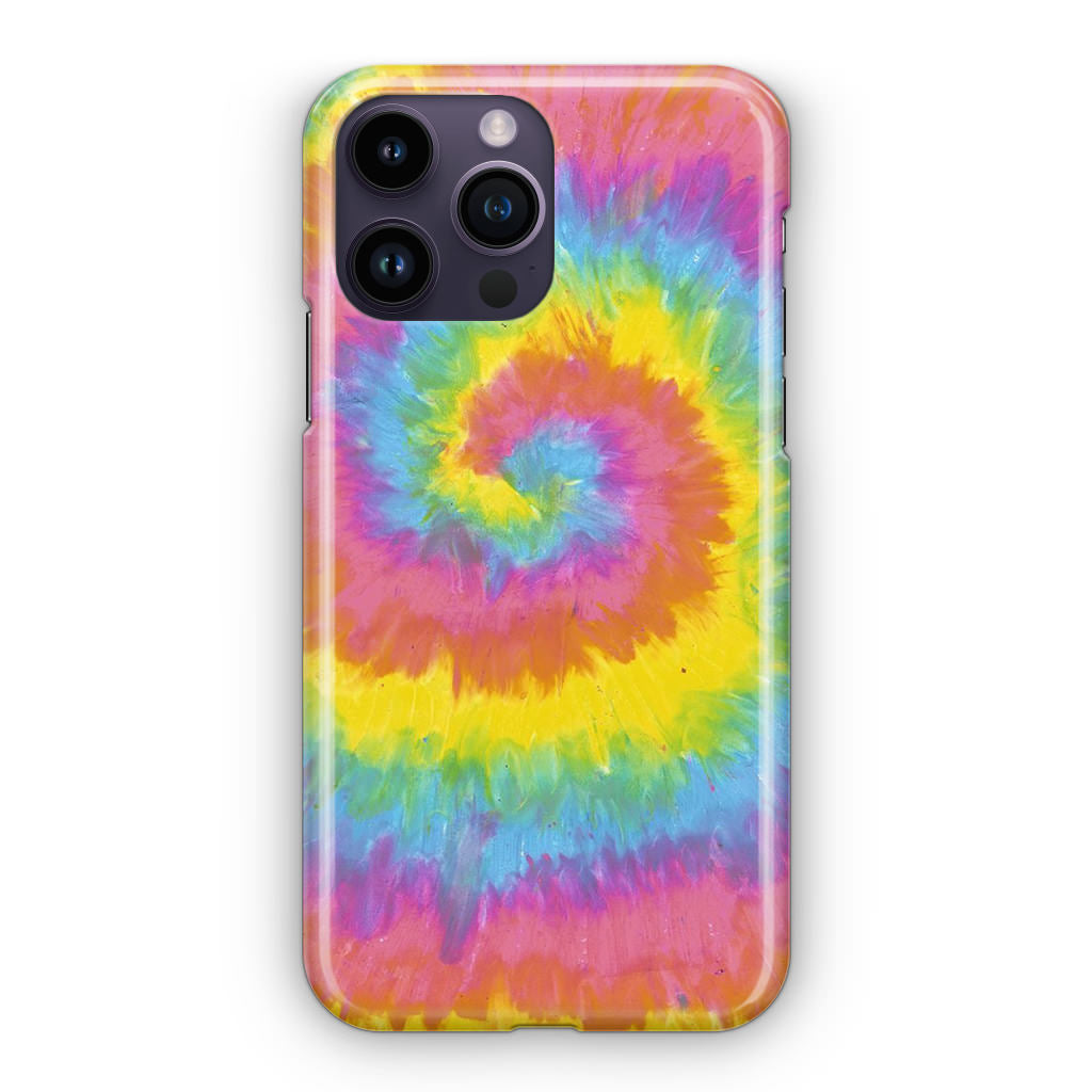 Pastel Rainbow Tie Dye iPhone 14 Pro / 14 Pro Max Case