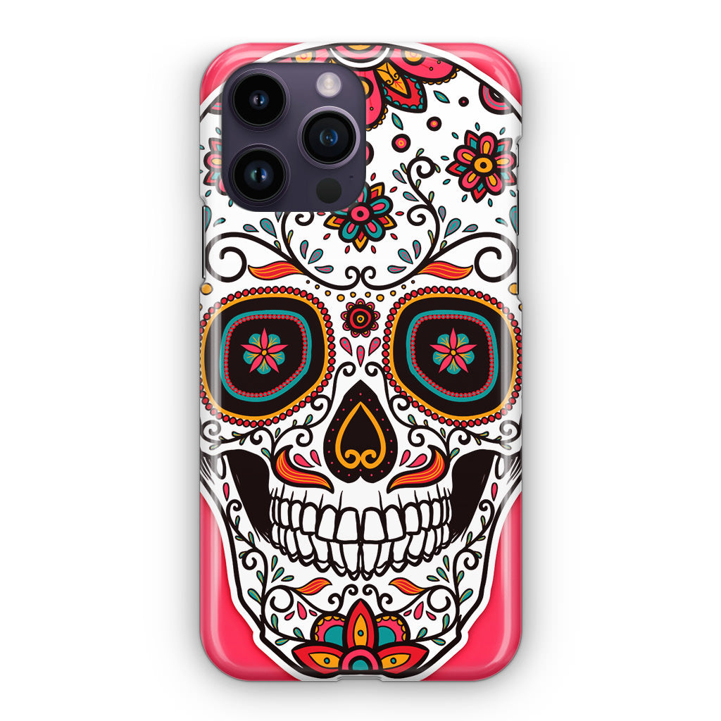 Pink Sugar Skull iPhone 14 Pro / 14 Pro Max Case