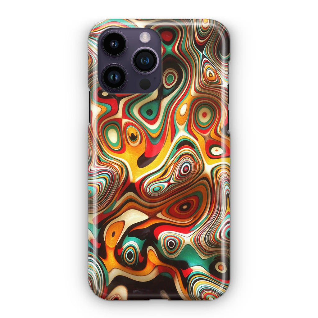 Plywood Art iPhone 14 Pro / 14 Pro Max Case