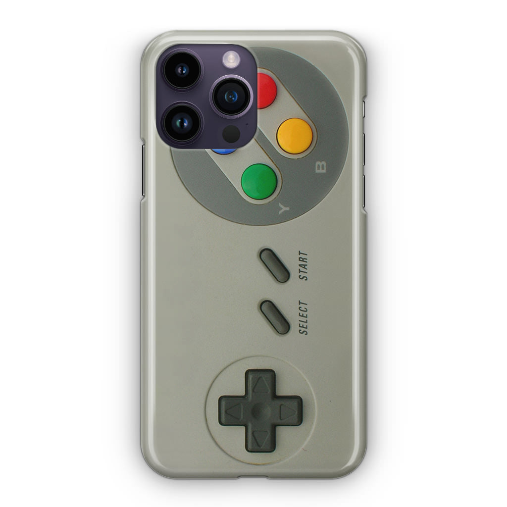 Silver Console Controller iPhone 14 Pro / 14 Pro Max Case