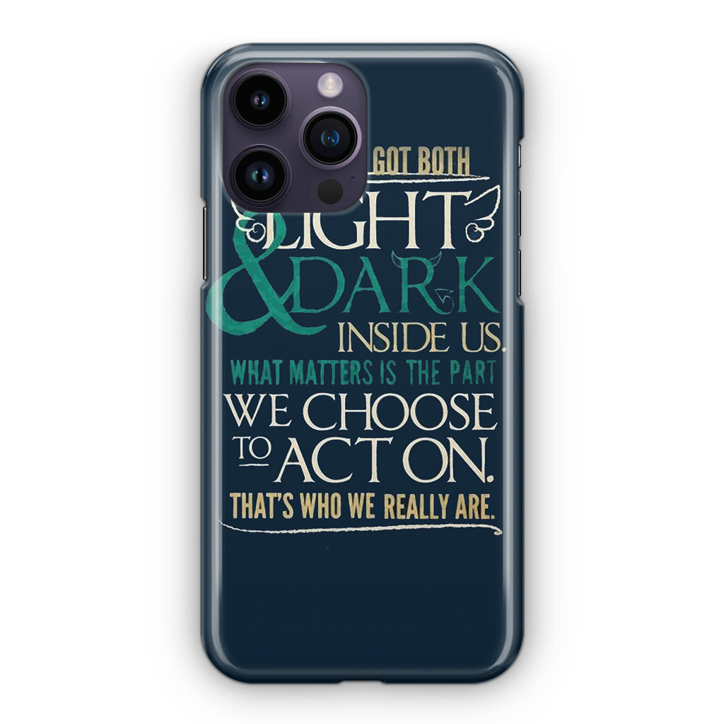 Sirius Black Quotes iPhone 14 Pro / 14 Pro Max Case