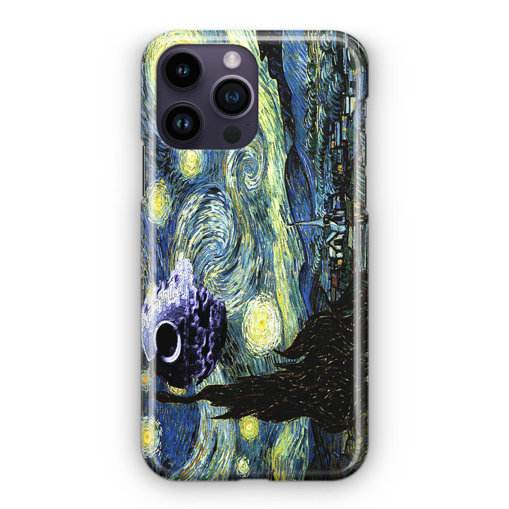 Skellington on a Starry Night iPhone 15 Pro / 15 Pro Max Case