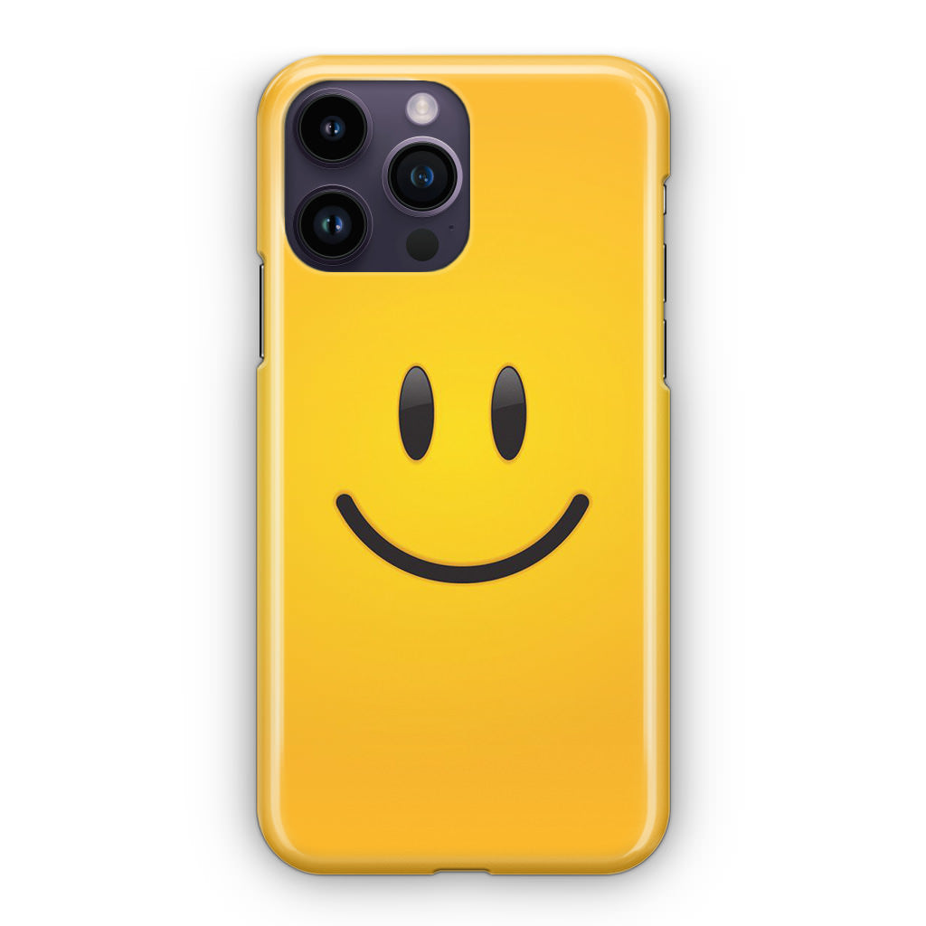 Smile Emoticon iPhone 14 Pro / 14 Pro Max Case