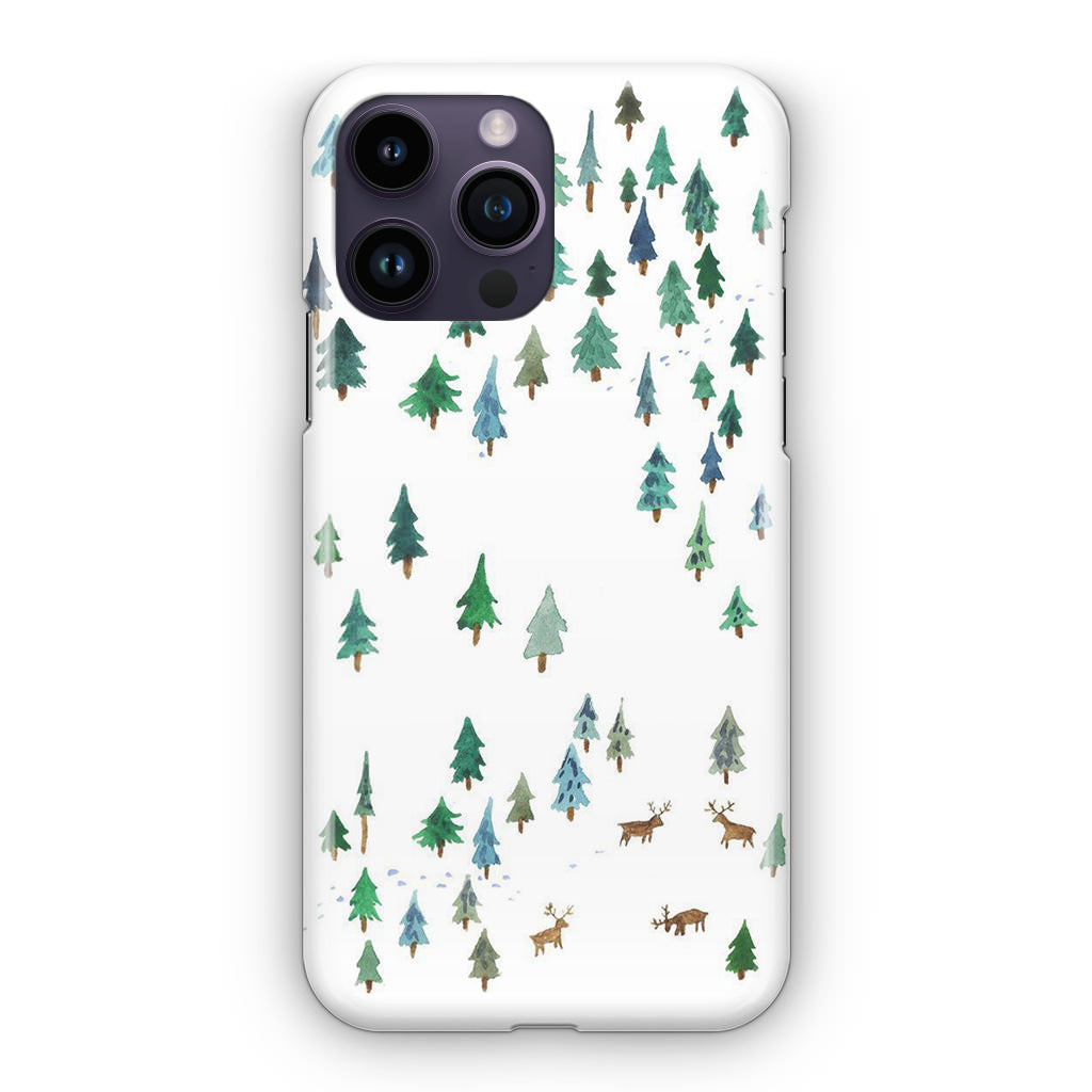 Snow Everywhere iPhone 14 Pro / 14 Pro Max Case