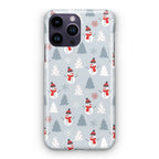 Snowmans Pattern iPhone 15 Pro / 15 Pro Max Case