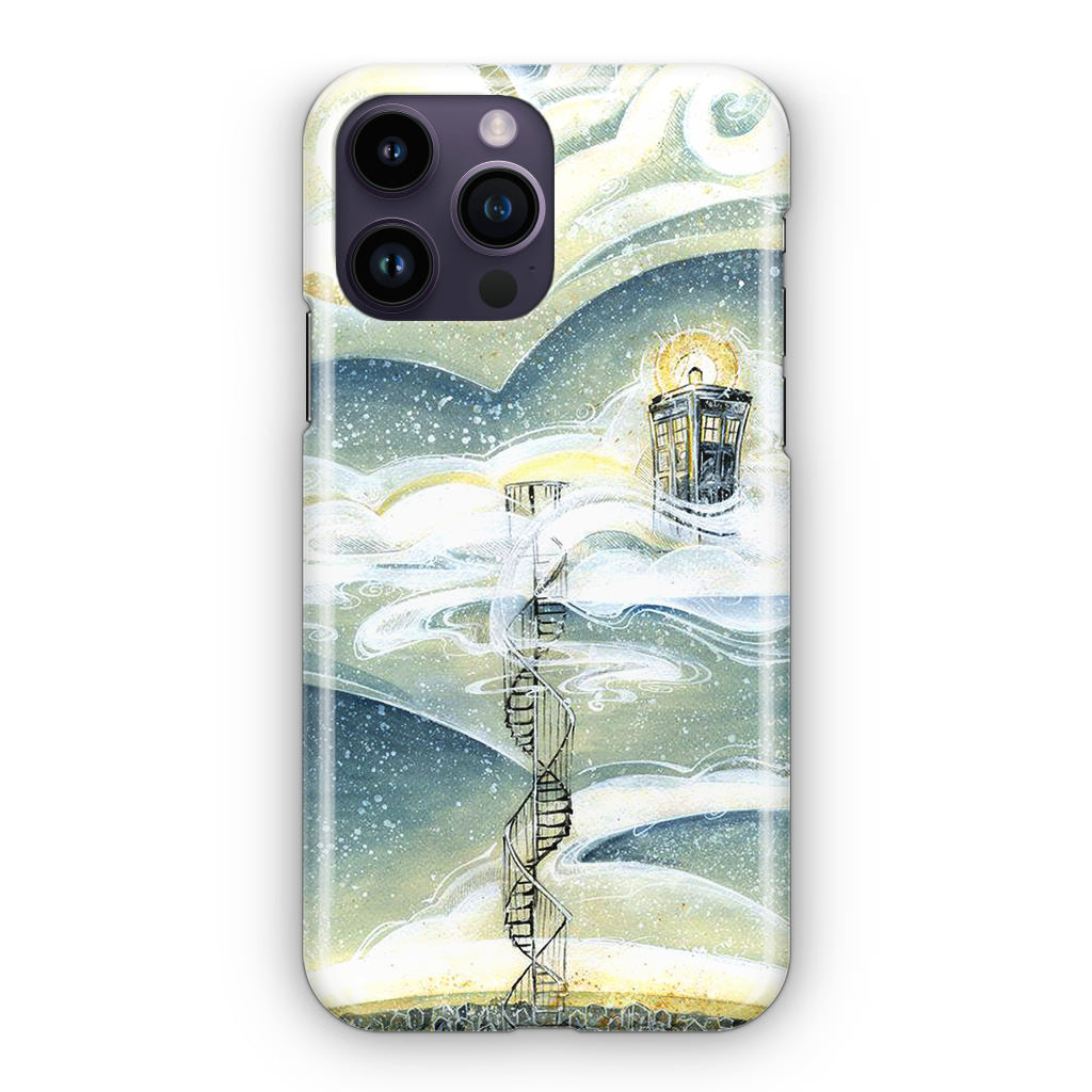 Tardis Cloud iPhone 14 Pro / 14 Pro Max Case