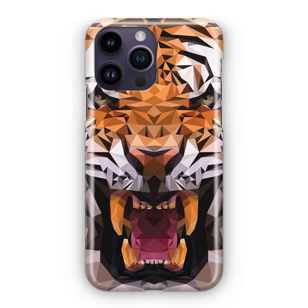 Tiger Polygon iPhone 14 Pro / 14 Pro Max Case