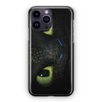 Toothless Dragon Eyes Close Up iPhone 14 Pro / 14 Pro Max Case