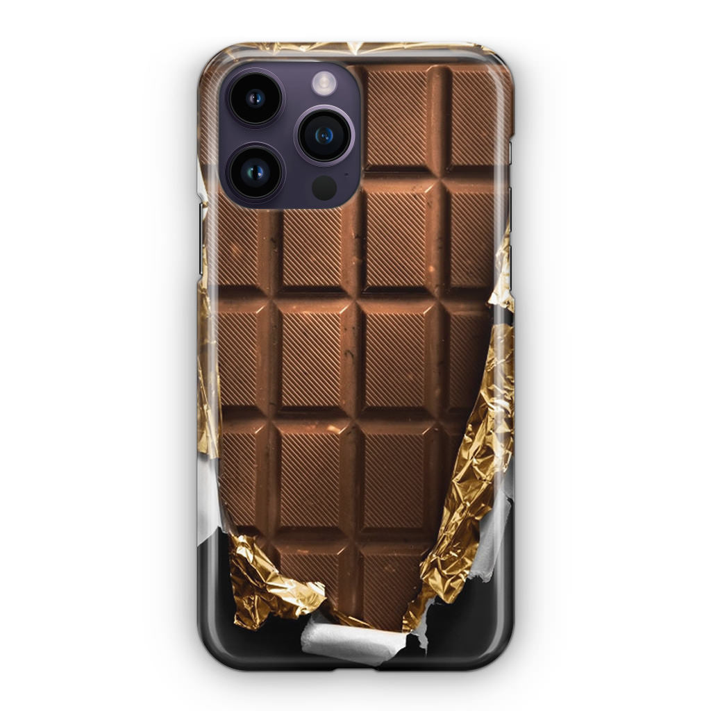 Unwrapped Chocolate Bar iPhone 15 Pro / 15 Pro Max Case