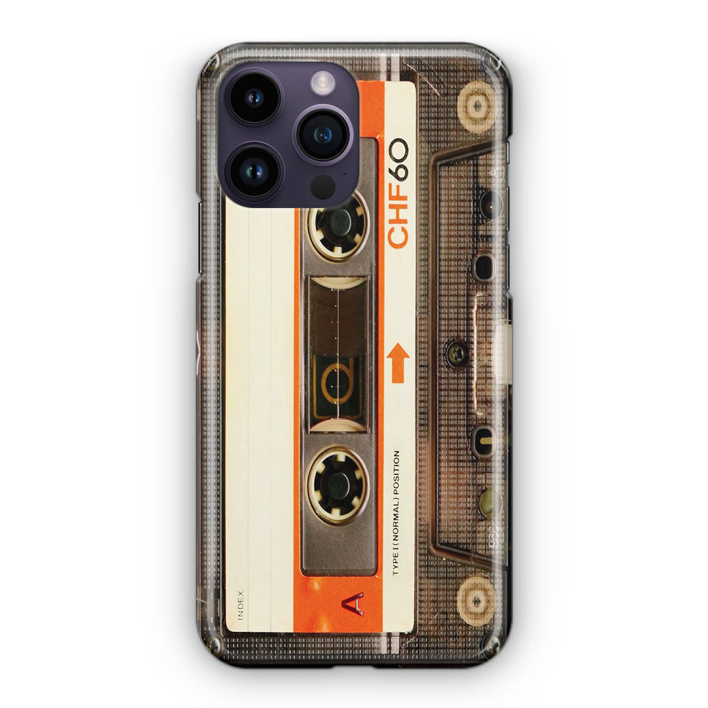 Vintage Audio Cassette iPhone 14 Pro / 14 Pro Max Case