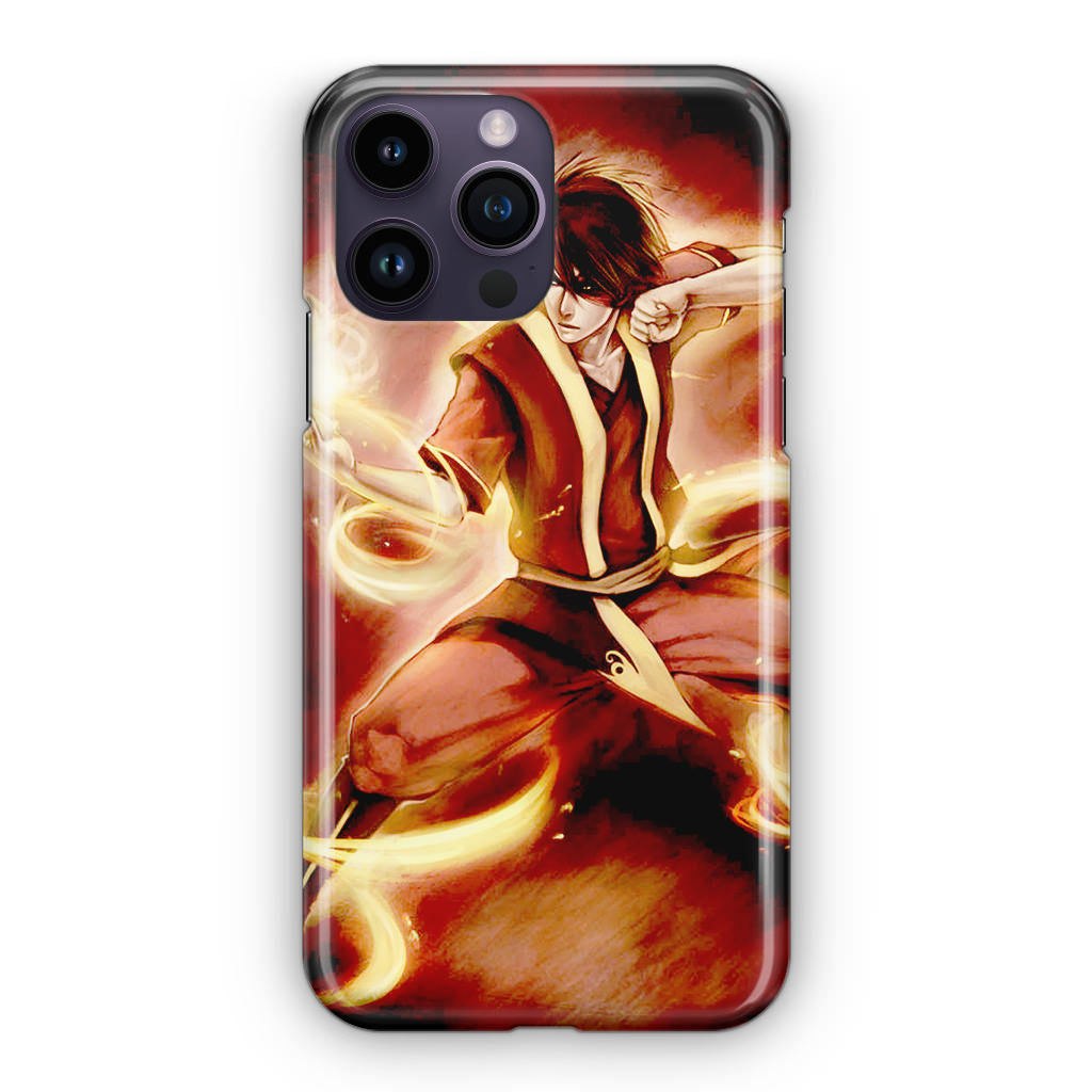 Avatar The Last Airbender Prince Zuko iPhone 14 Pro / 14 Pro Max Case