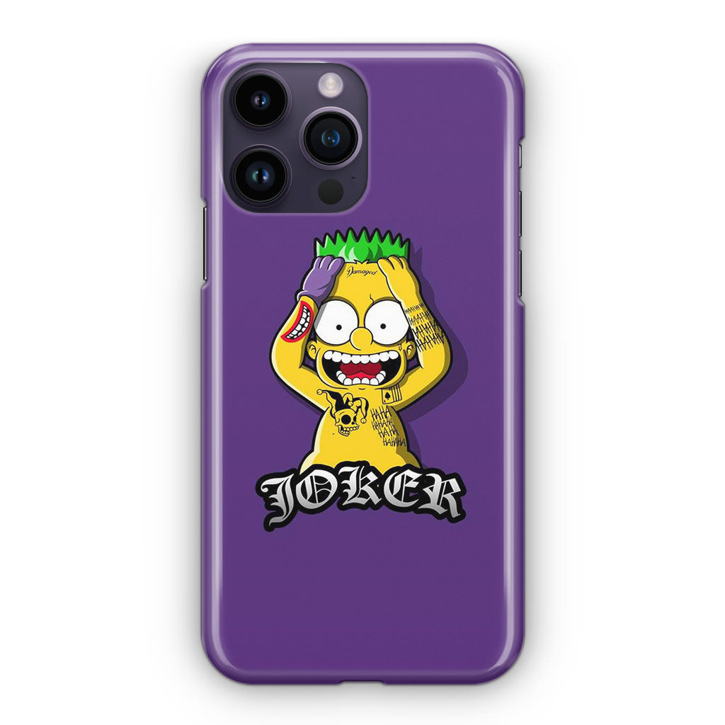 Bart Joker iPhone 15 Pro / 15 Pro Max Case