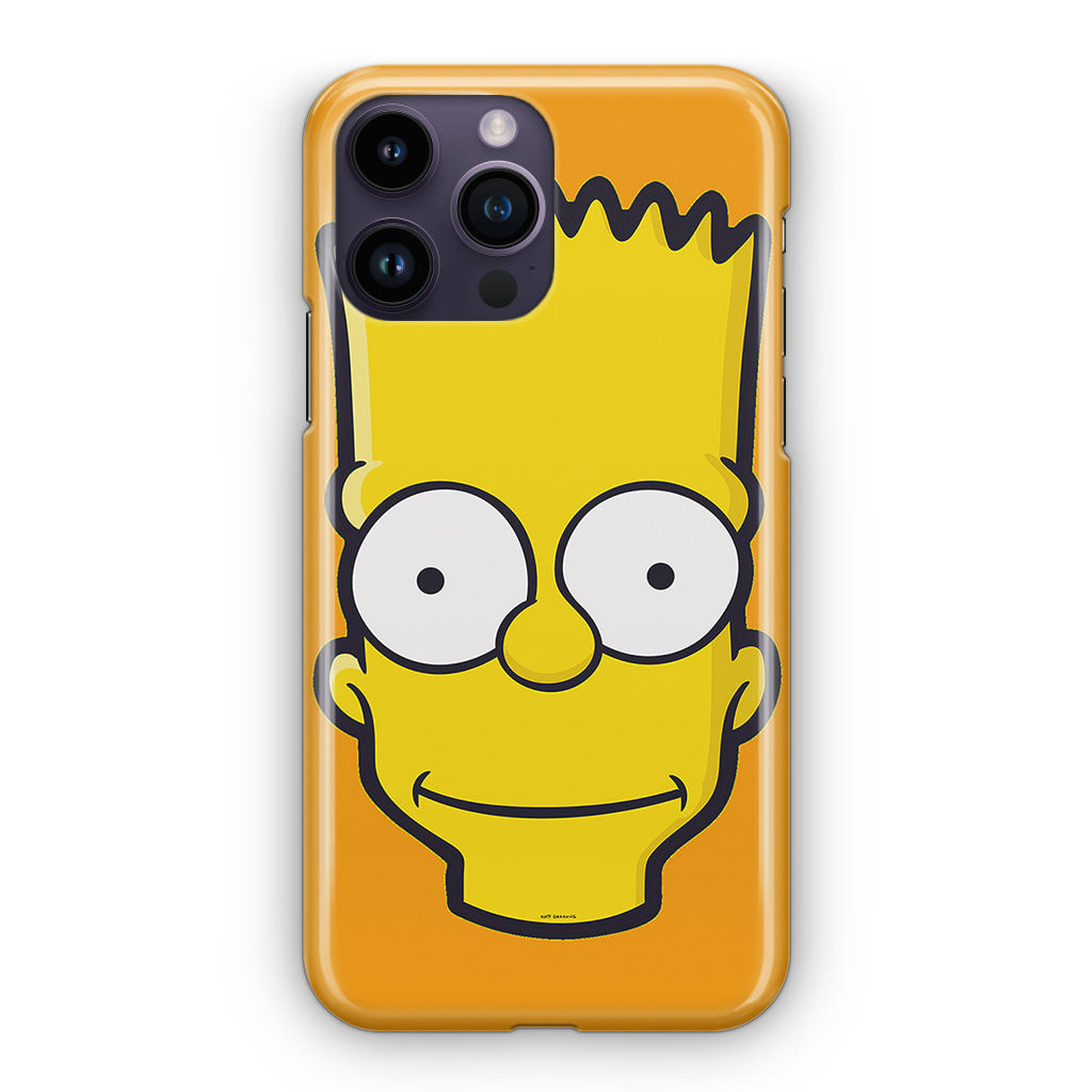 Bart Yellow Face iPhone 14 Pro / 14 Pro Max Case