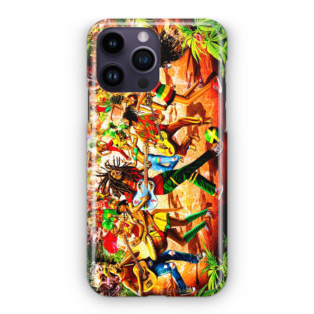 Bob Marley Reggae iPhone 14 Pro / 14 Pro Max Case