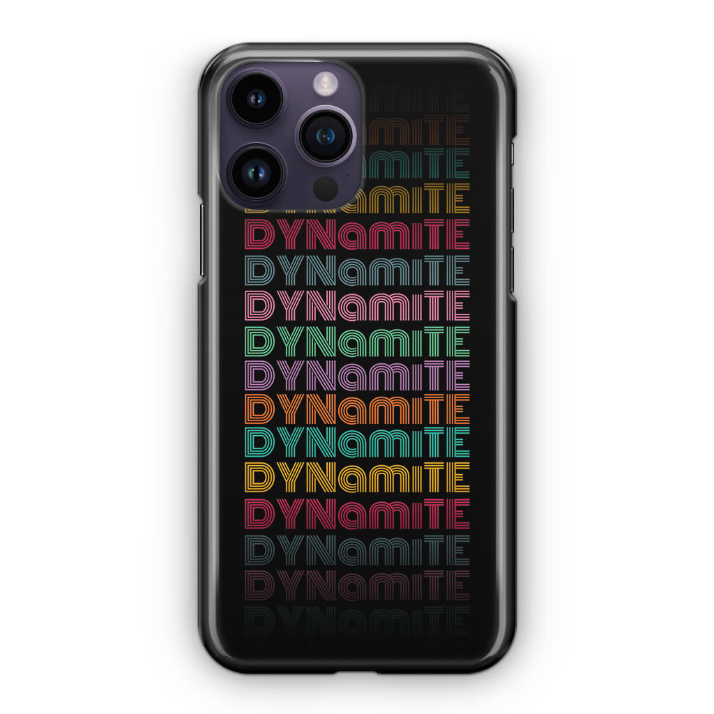 BTS Dynamite iPhone 14 Pro / 14 Pro Max Case