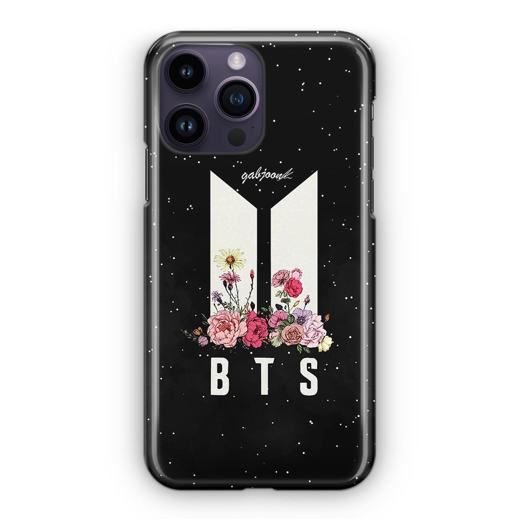 BTS Flower iPhone 14 Pro / 14 Pro Max Case