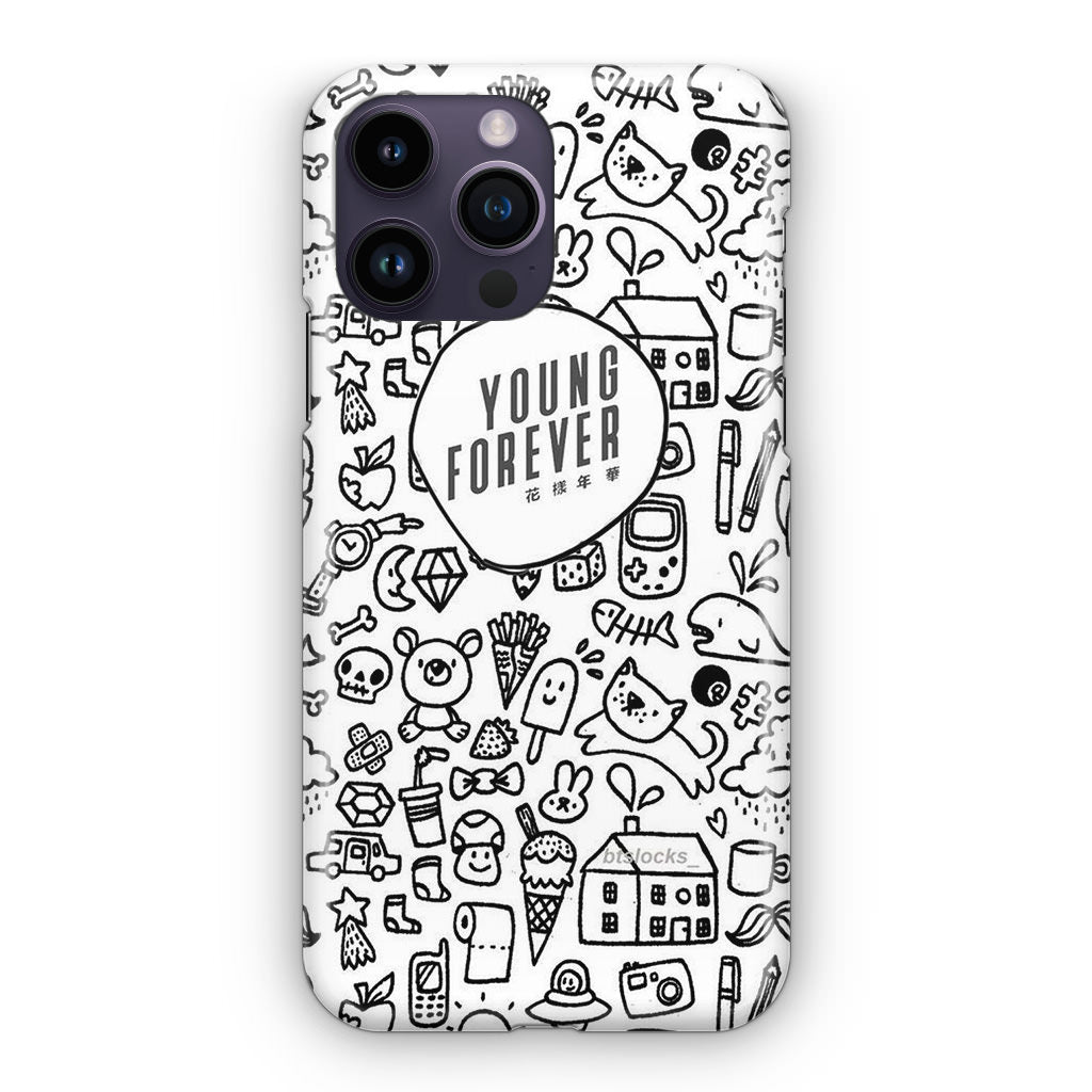 BTS Young Forever iPhone 14 Pro / 14 Pro Max Case