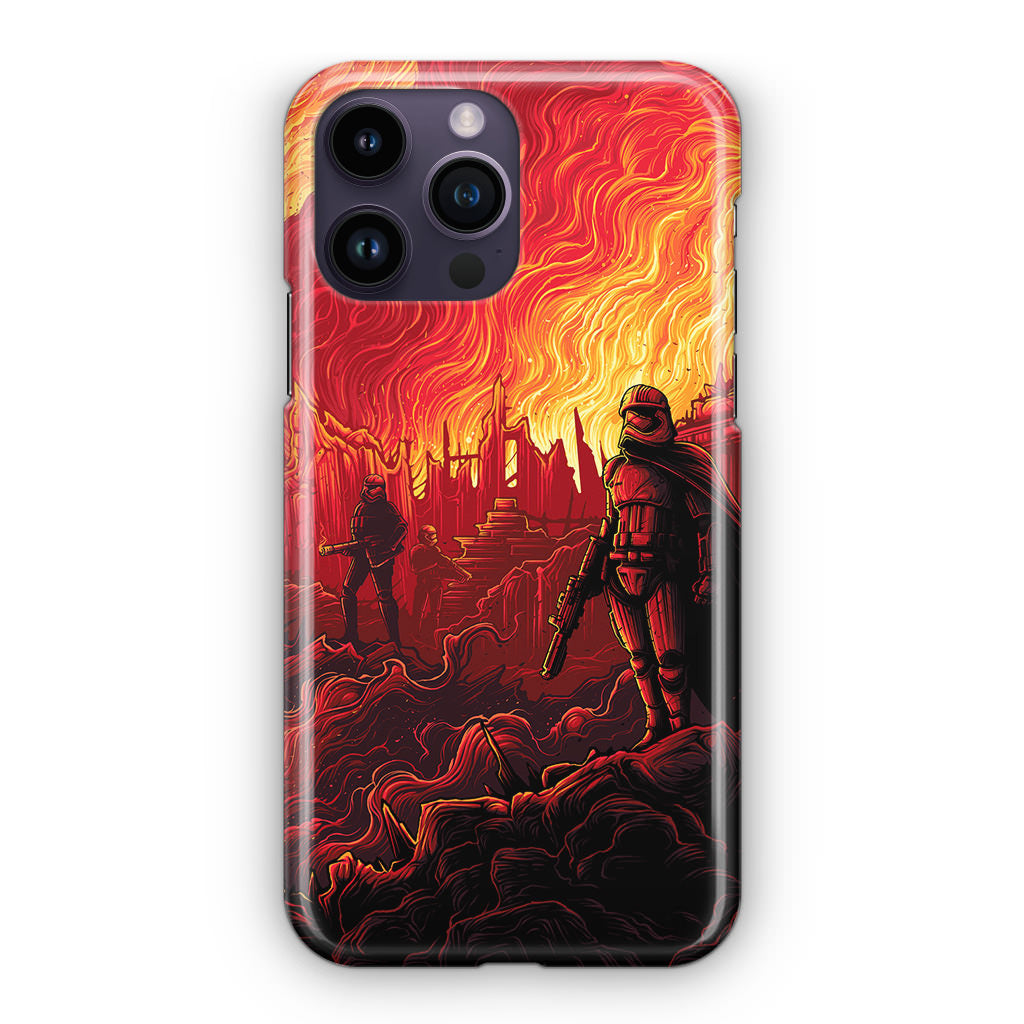 Captain Phasma Art iPhone 14 Pro / 14 Pro Max Case