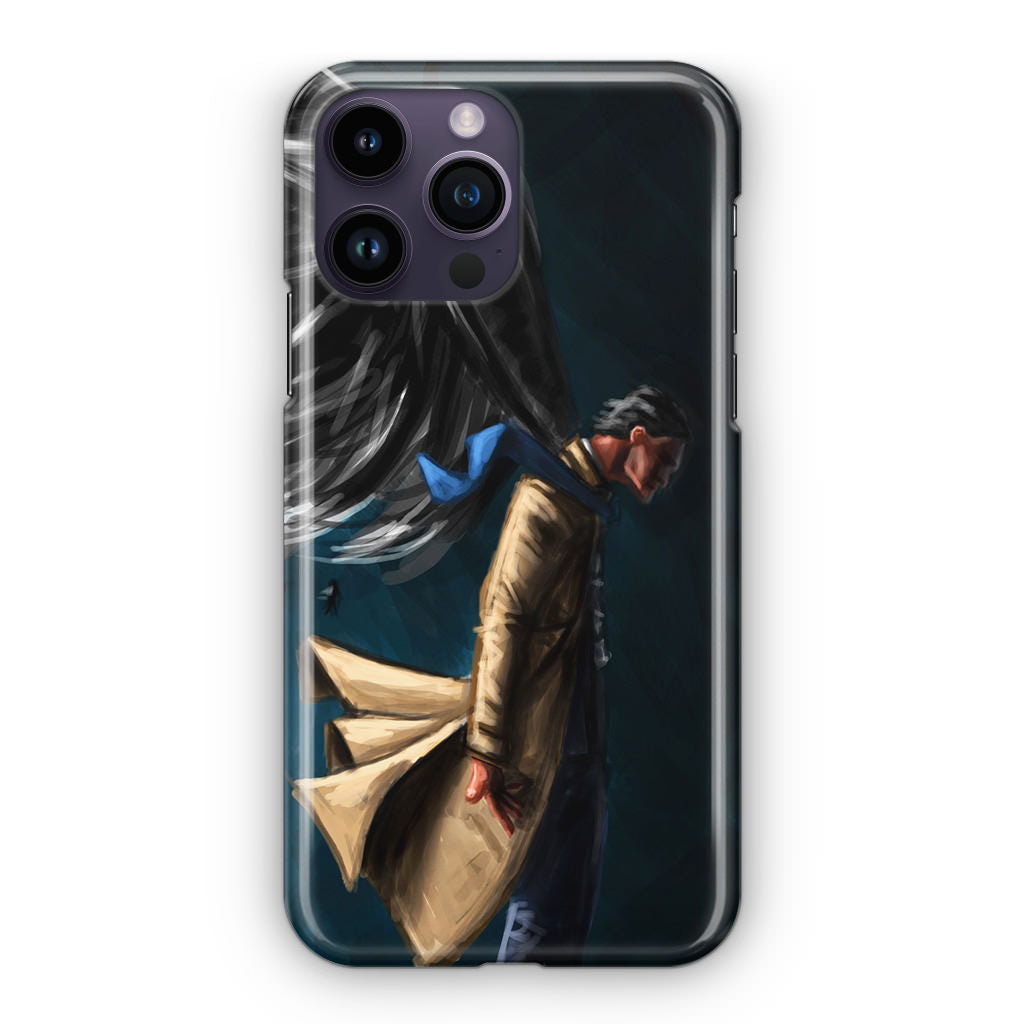 Castiel Supernatural Art iPhone 15 Pro / 15 Pro Max Case