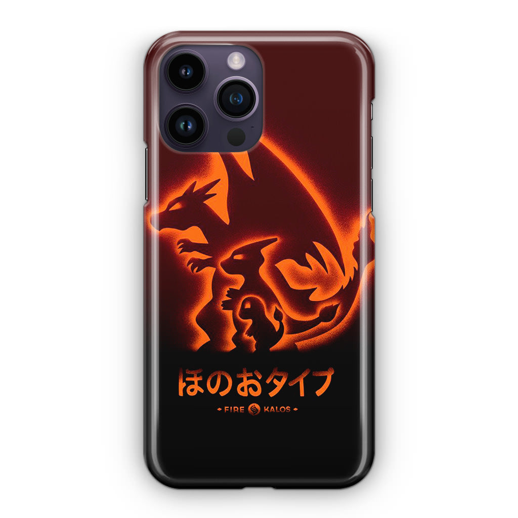 Charmander Charizard iPhone 14 Pro / 14 Pro Max Case