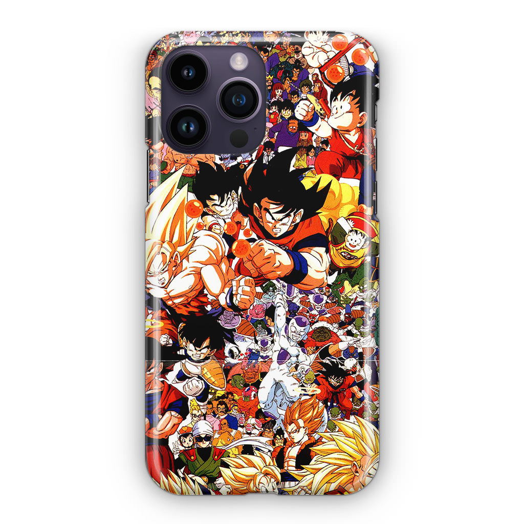 Dragon Ball All Characters iPhone 14 Pro / 14 Pro Max Case