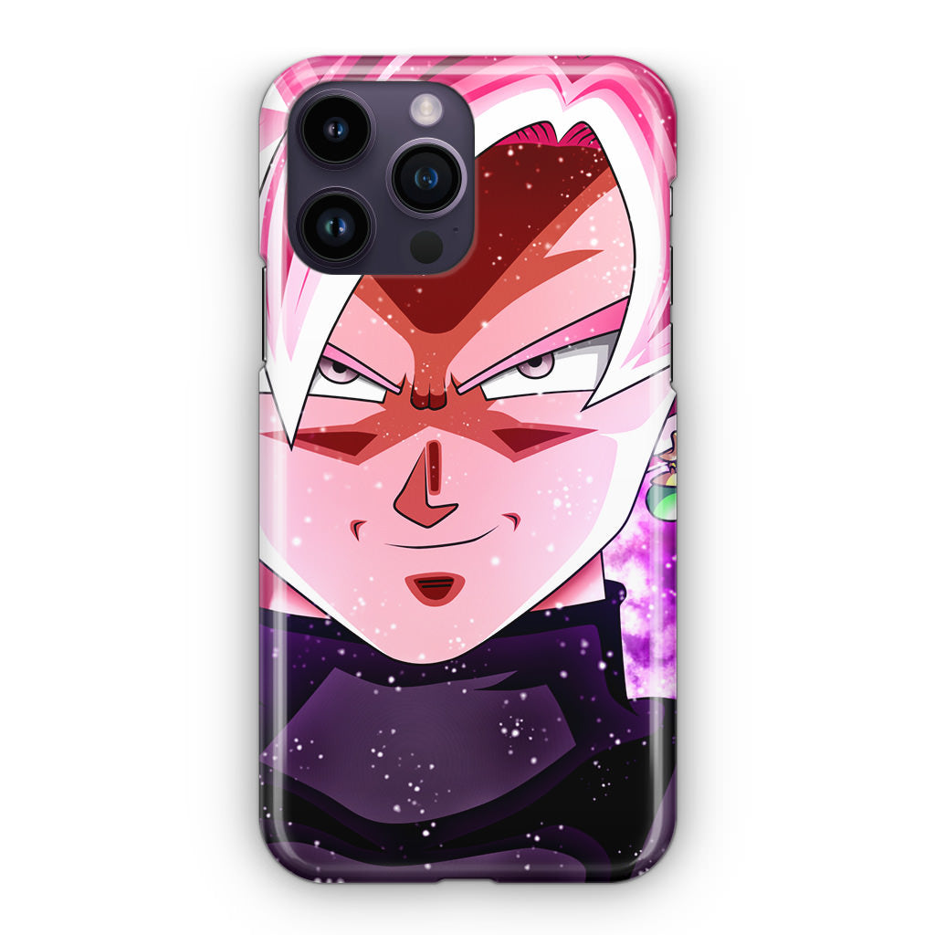 Dragon Ball Goku Black Rose iPhone 14 Pro / 14 Pro Max Case