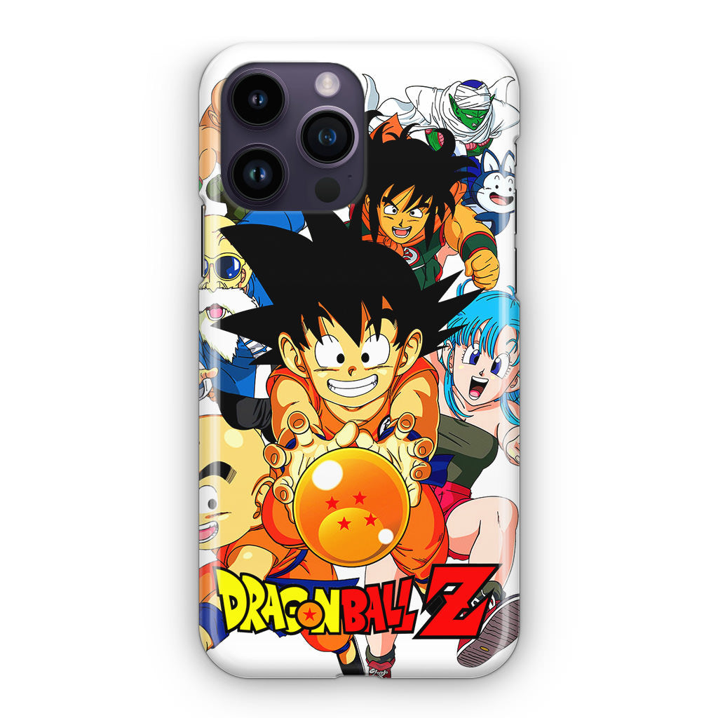 Dragon Ball Z Child Era iPhone 14 Pro / 14 Pro Max Case