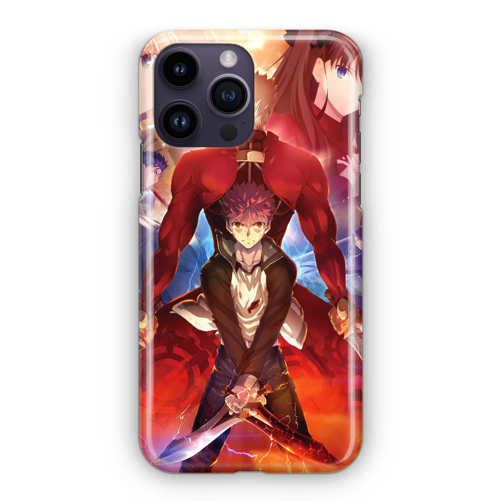 Fate/Stay Night Unlimited Blade Works iPhone 14 Pro / 14 Pro Max Case