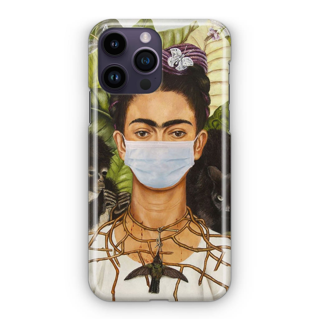 Frida Kahlo Wear Mask iPhone 14 Pro / 14 Pro Max Case